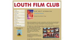 Desktop Screenshot of louthfilmclub.com